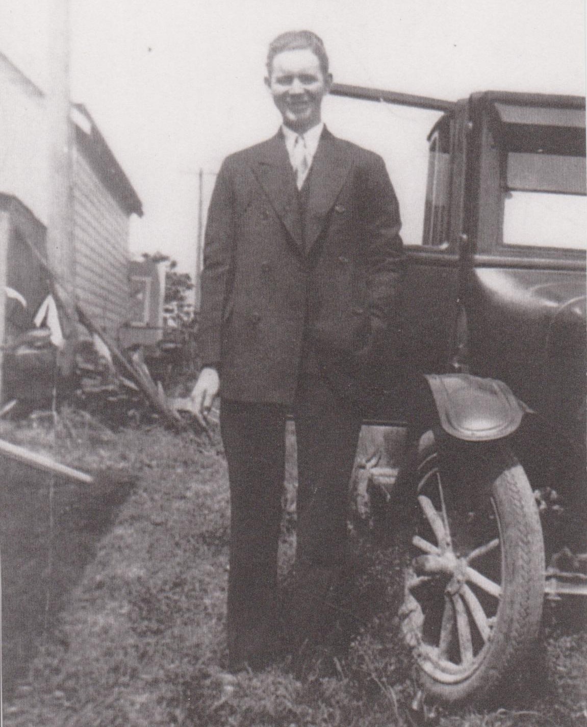 Uncle Benny as a young man