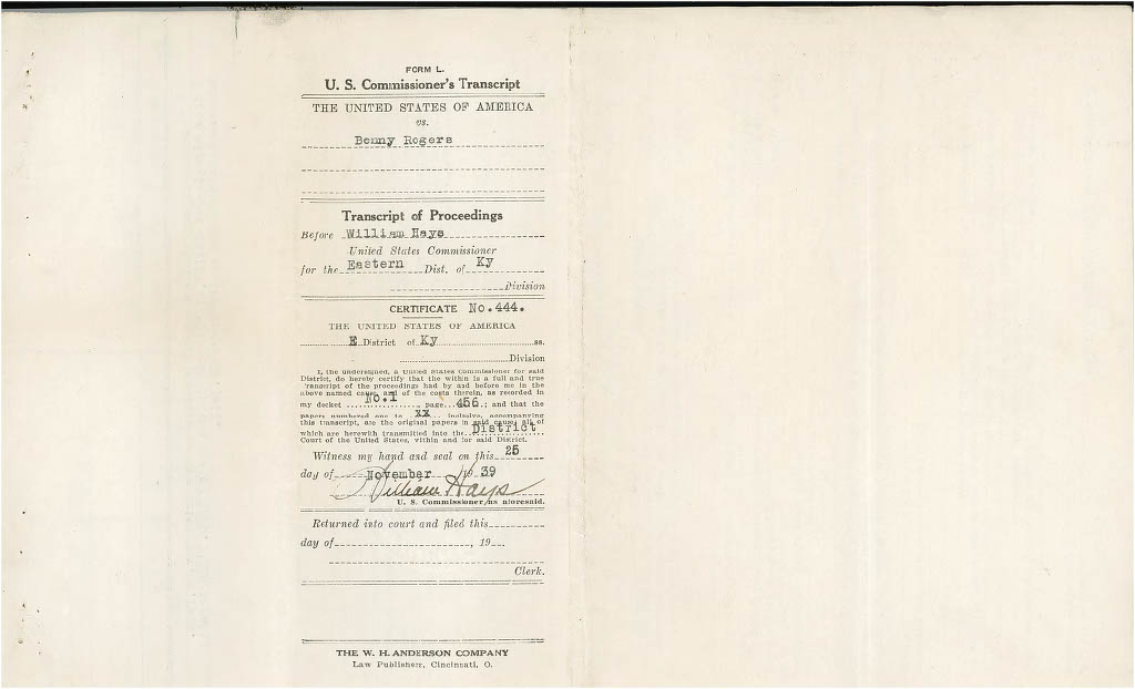 Affidavit B.S. Wiggington