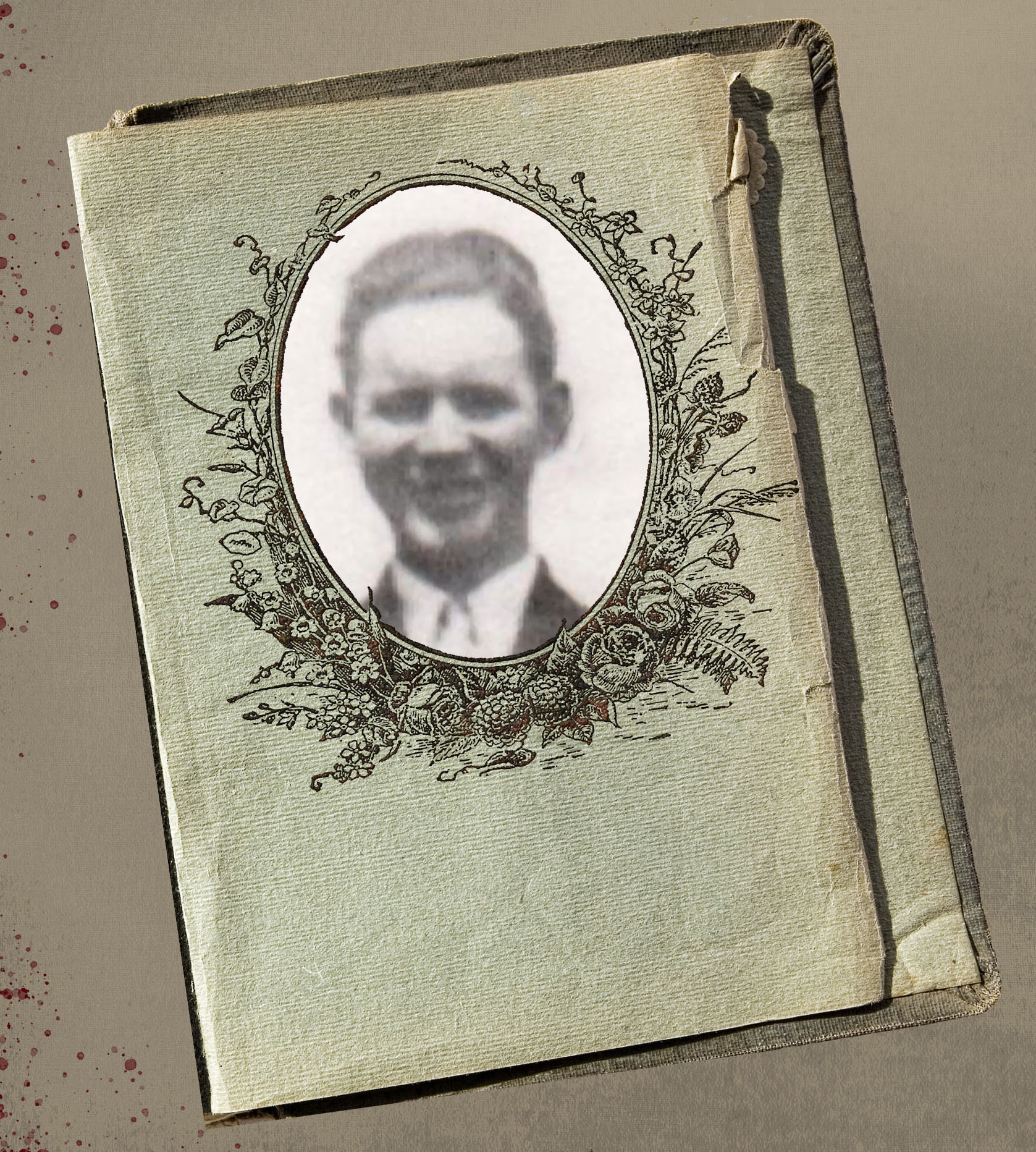 Benny Rogers scrapbook portrait