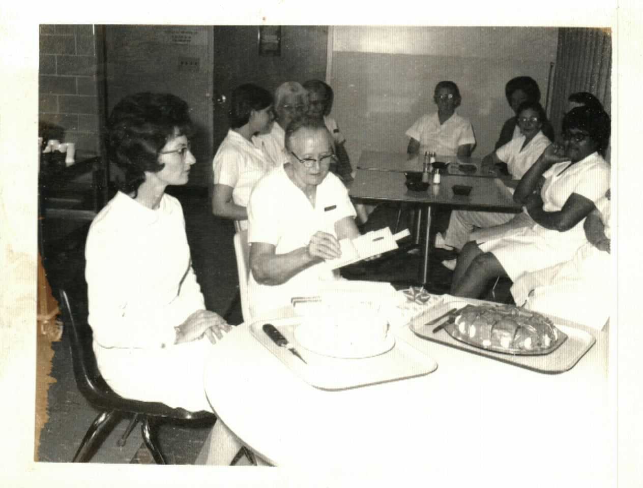 Hazel at work party