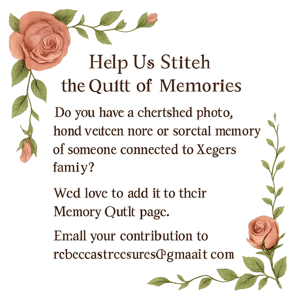 Contribute to the Memory Quilt invitation
