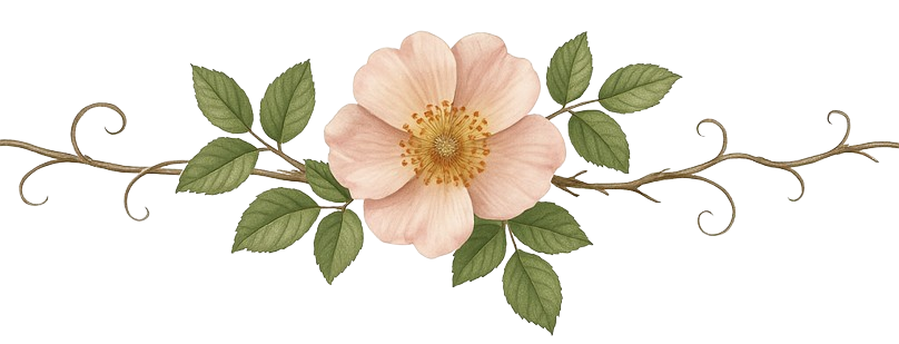 Wild Rose Divider