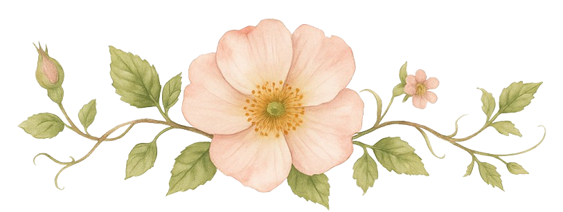 Wild Rose Divider