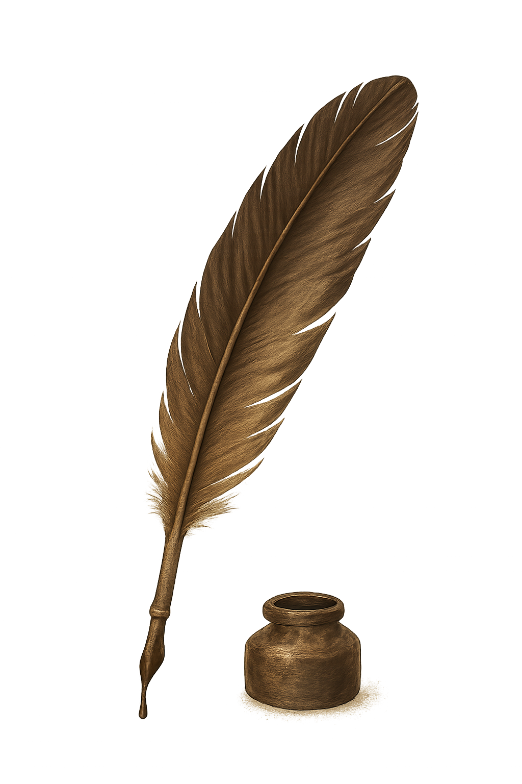 Quill and ink