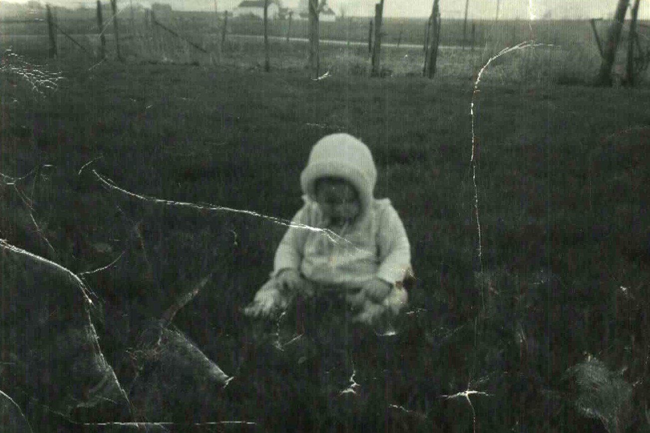 Rebecca Rogers in the grass