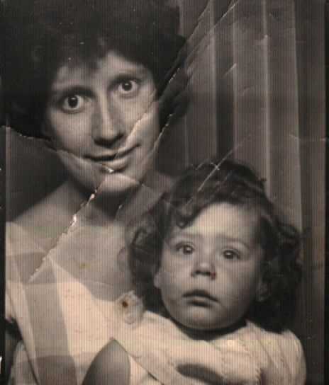 Virginia and Mischelle Rogers in photo booth