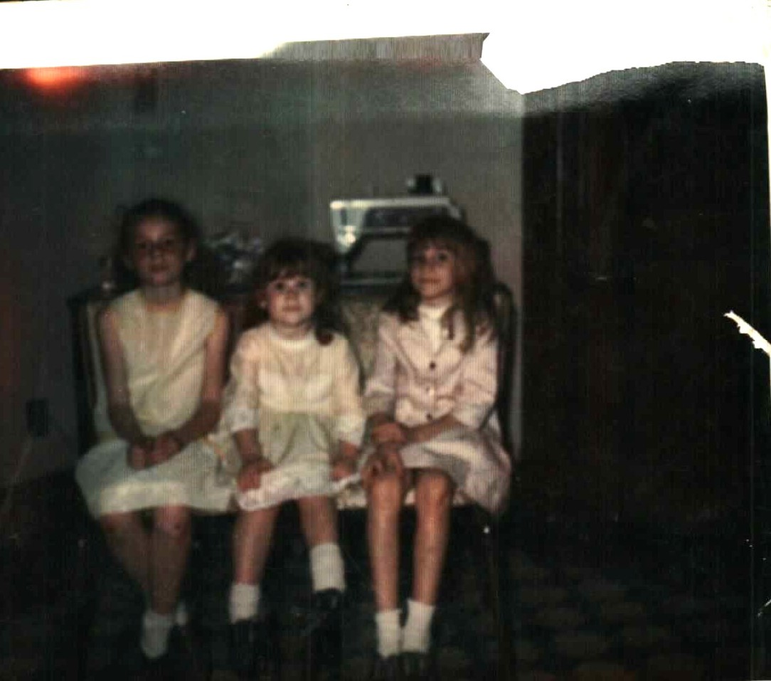 Mischelle, Kathy, and Rebecca all dressed up