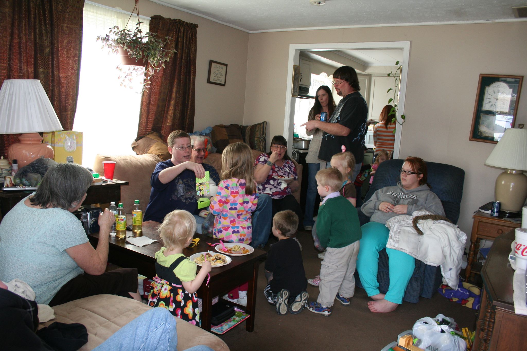 Family Gathering on Elizabeth Street